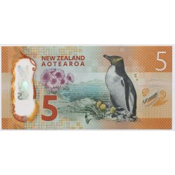 Űj-Zéland 5 dollár 2015